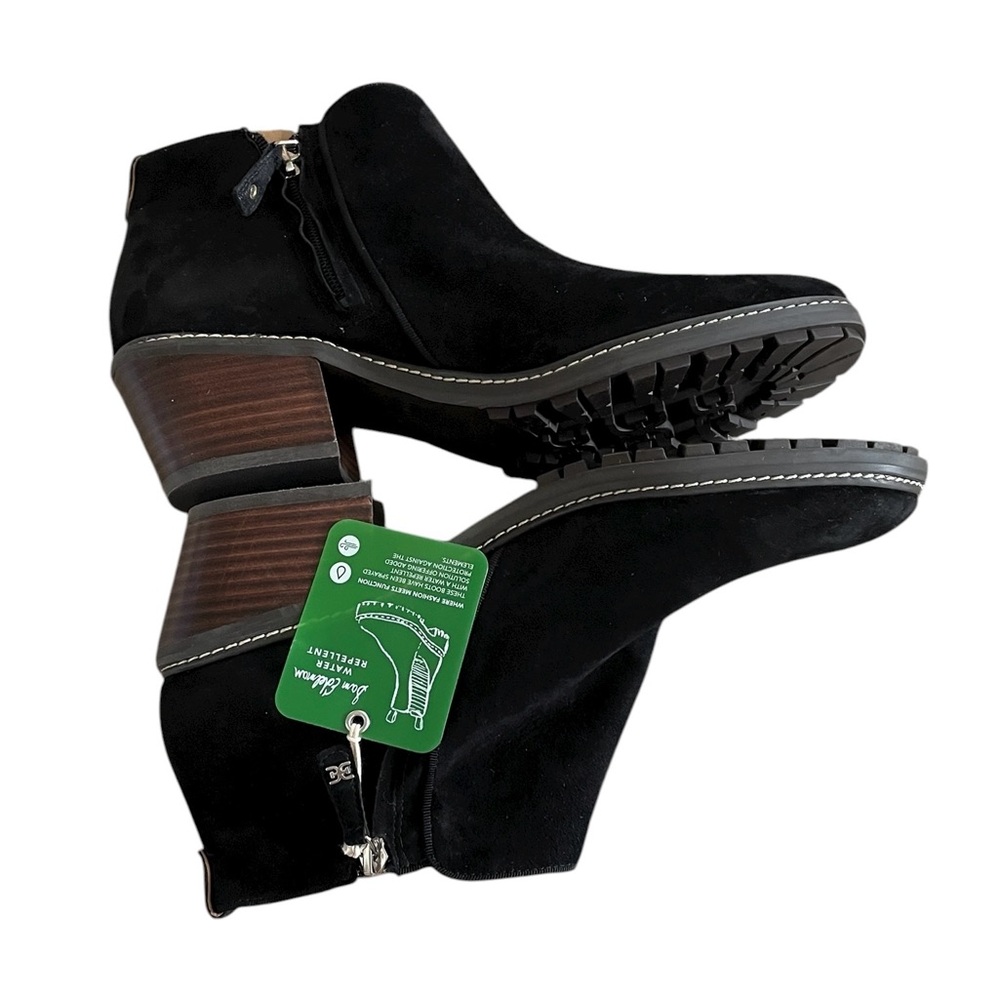 Sam Edelman Womens Pryce Suede Waterproof Ankle Boots Size 10 - Picture 4 of 7